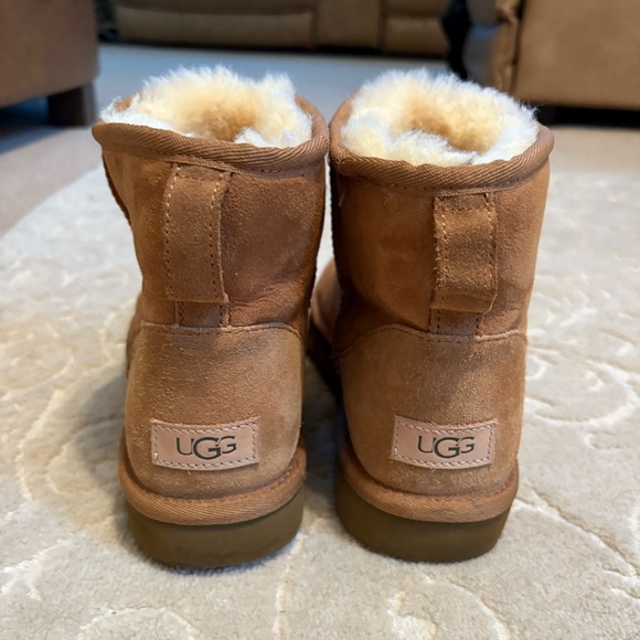 UGG Tan Sheepskin Boots (Worn only 2/3 times) - Picture 3 of 4
